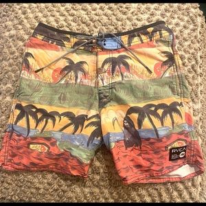 RVCA SWIM TRUNKS